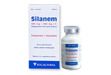 SILANEM 500/500 MG IV INF. ICIN TOZ ICEREN FLAKON